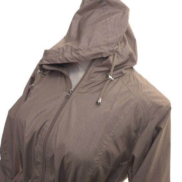 INTL d.e.t.a.i.l.s  Womens XL Dusty Pink Parka In Pocket Jacket Hooded - Picture 3 of 11